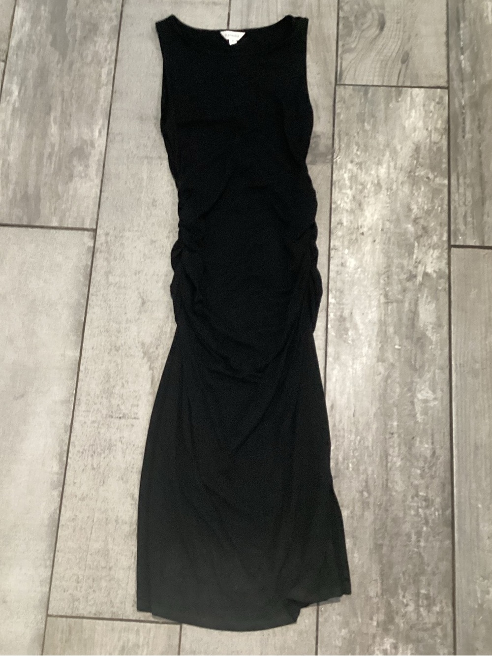 Athleta Women’s Black Signature Rib Maxi Dress Size Small